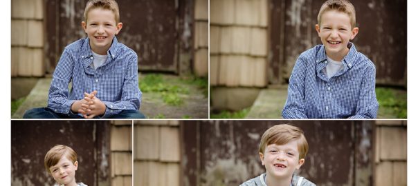 Lovely Charlotte NC Family Photographer, Carolyn Ann Ryan, creates portraits of brothers for a Fall Family Portrait Session