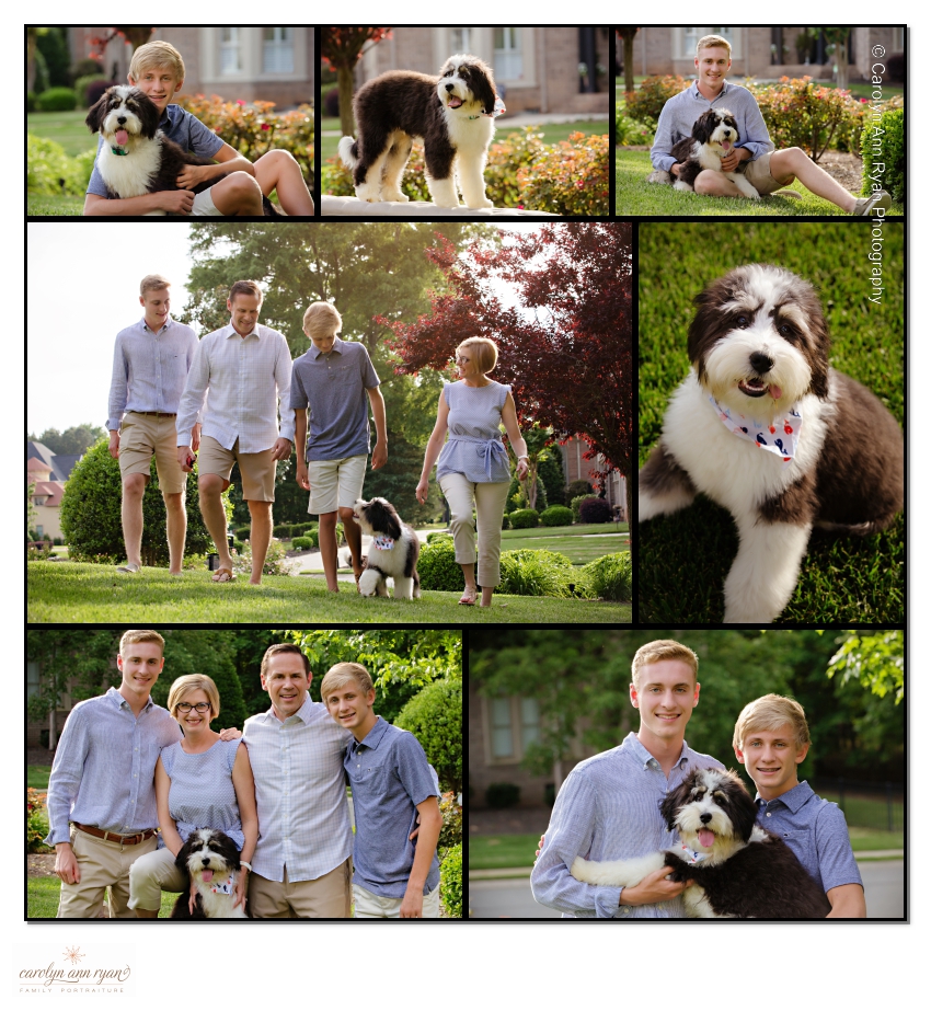Memorable Charlotte Family Portraits photographed by Carolyn Ann Ryan Photography in May.