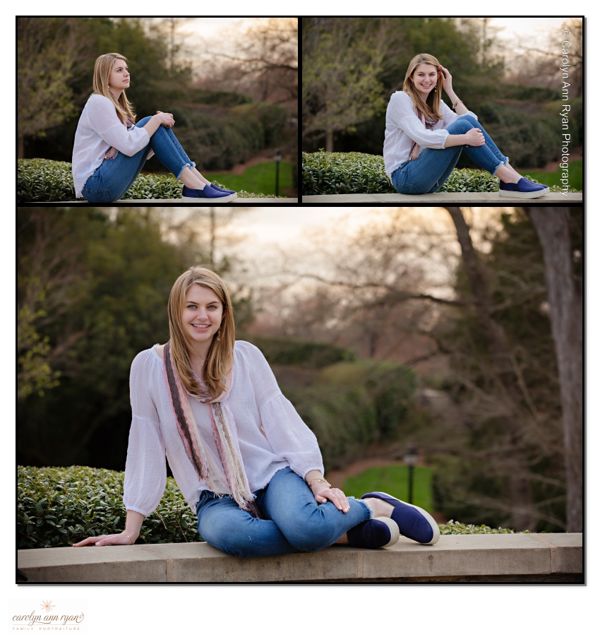 Charlotte Senior Portrait Posing Ideas
